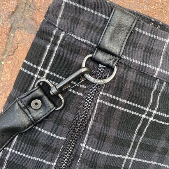 killstar ash tartan skirt - Picture 4 of 8